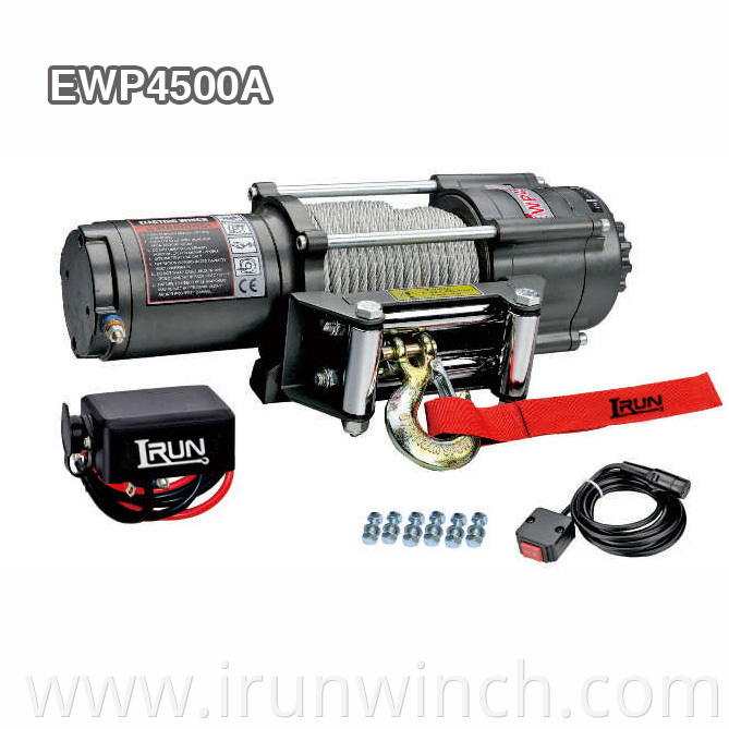 High Quality Automatic Braking UTV Winch